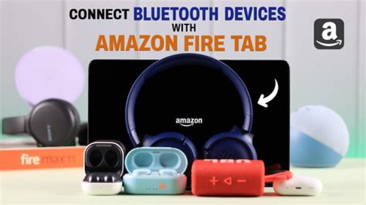 How do I connect my Amazon Fire tablet to my Bluetooth speaker?