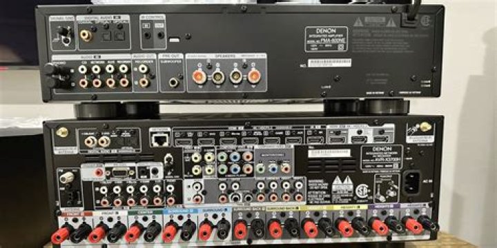 How do I connect my AV receiver to my power amp?