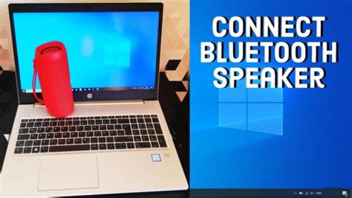 How do I connect my Bluetooth speaker to my HP laptop?