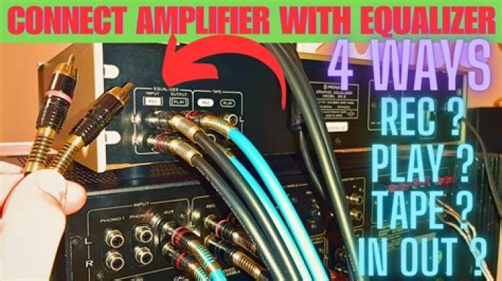 How do I connect my computer to an amplifier?