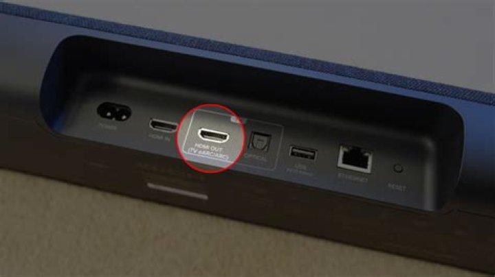 How do I connect my Harman Kardon sb20 to my TV?