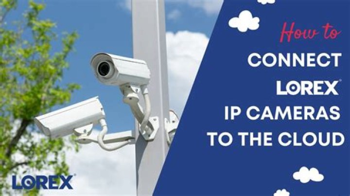 How do I connect my Lorex camera to the Internet?