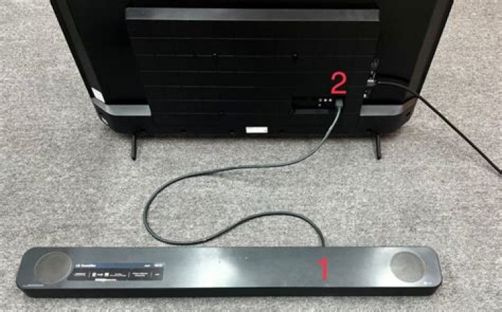 How do I connect my Philips 1000 series soundbar to my TV?
