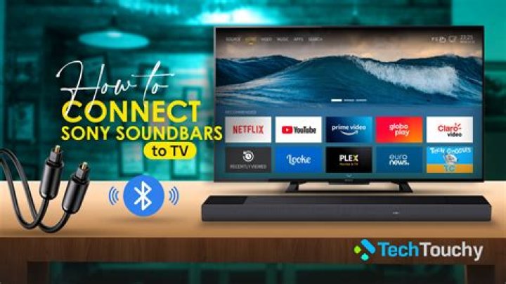 How do I connect my Sony TV to my sound system?
