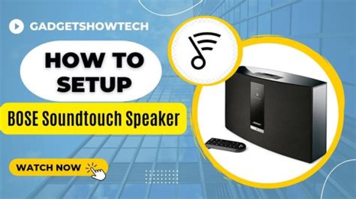 How do I connect my SoundTouch 20 to Wi-Fi?