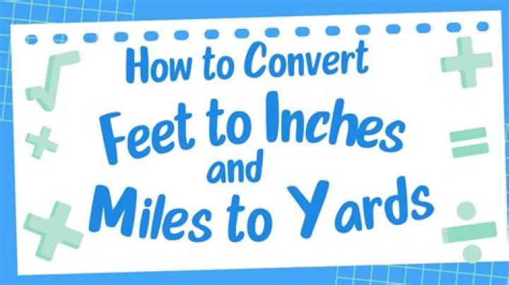How do I convert linear feet to yards?