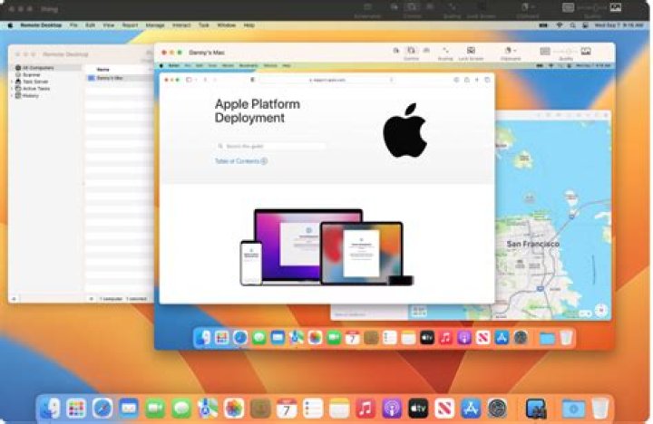 How do I enable remote access on my Mac?