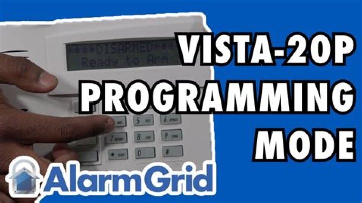 How do I EXIT programming mode on my vista-20p?