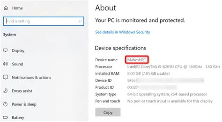 How do I find my device username?