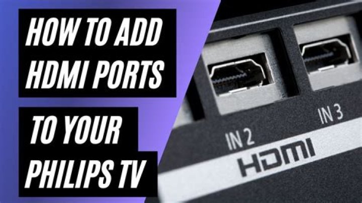 How do I fix my HDMI port on my Philips TV?