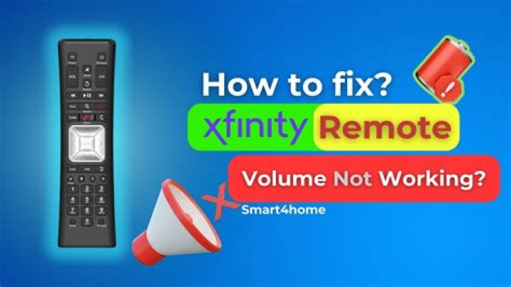 How do I fix the sound on my Xfinity Remote?