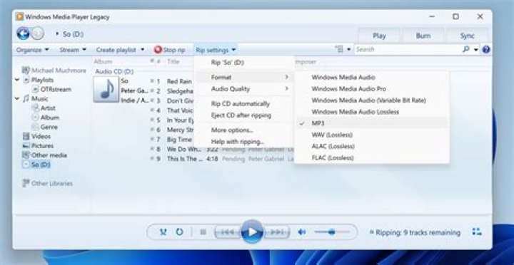 How do I force a CD player to open?