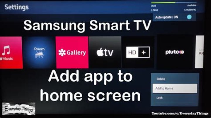 How do I get 1080p on my Samsung Smart TV?