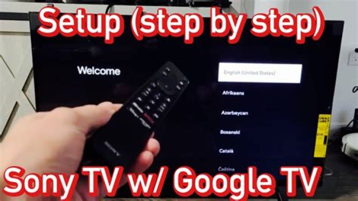 How do I get my channels back on my Sony TV?