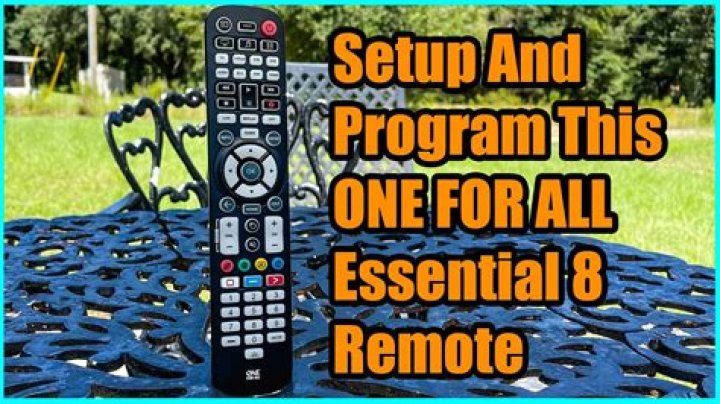 How do I get my one for all remote to work?