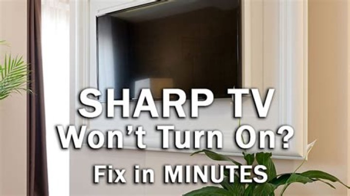 How do I get my Sharp TV to stop talking?