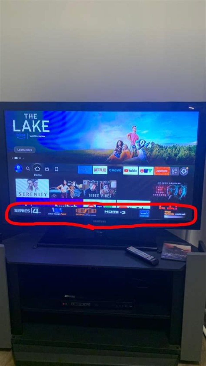 How do I get rid of pop up on my Samsung TV?