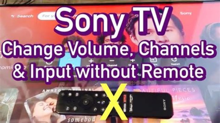 How do I get sound on my Sony TV?