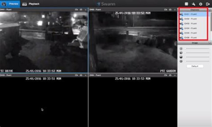 How do I get Swann camera on Windows 10?