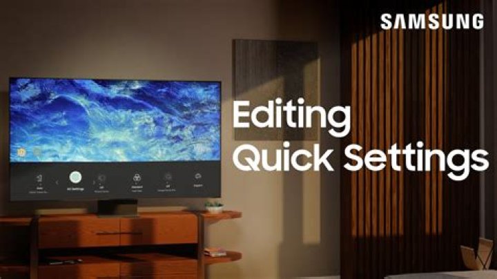 How do I go to full settings on my Samsung TV?