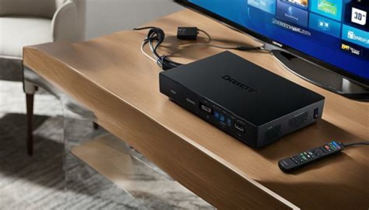How do I hook up speakers to my DirecTV box?