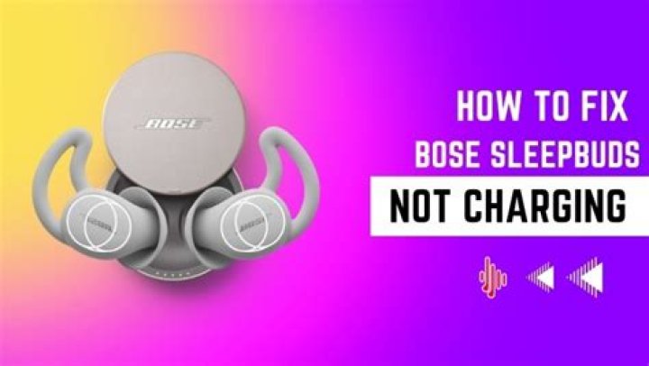 How do I know if Bose Sleepbuds are charging?