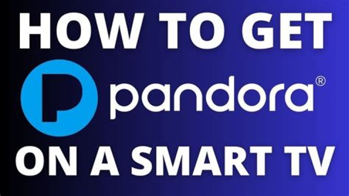 How do I log into Pandora on my TV?
