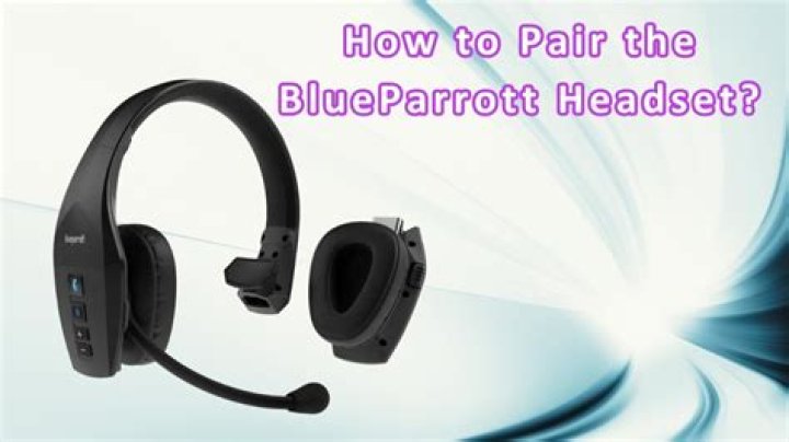 How do I make my Blue Parrot Bluetooth discoverable?