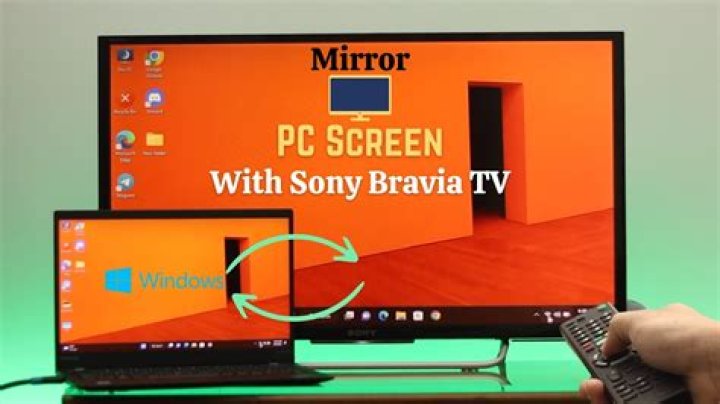 How do I mirror my old Sony Bravia TV?