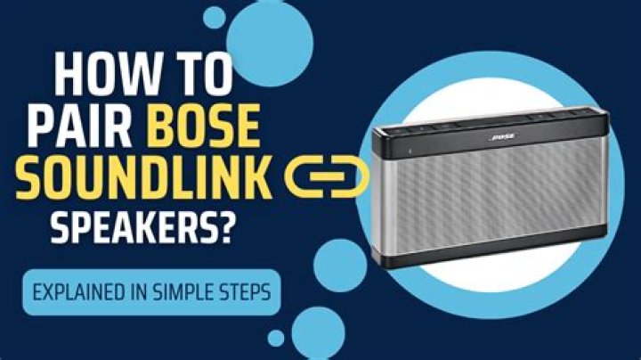 How do I pair Bose Color 2 Soundlink?