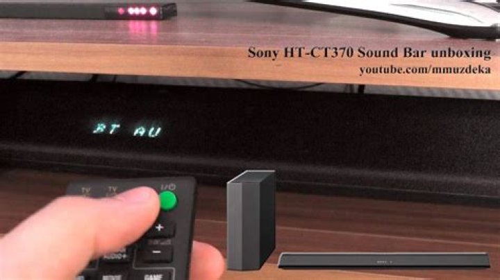 How do I pair my Sony SA CT370?