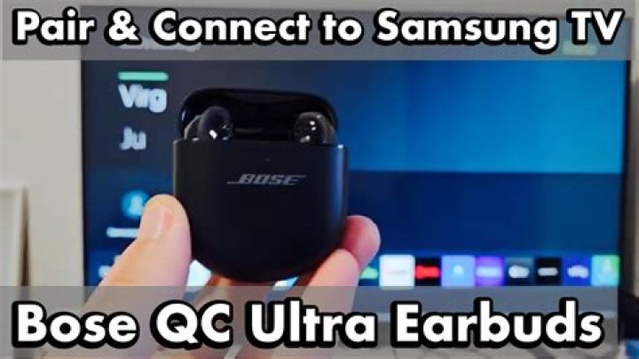 How do I program my Bose to my Samsung TV?