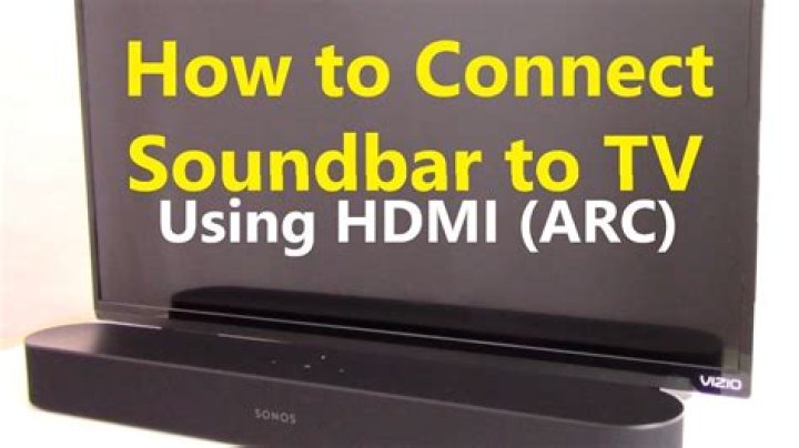 How do I program my soundbar to my TV?