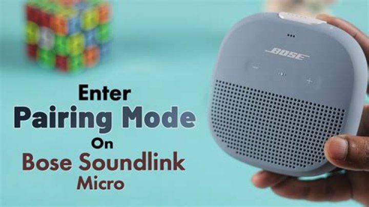 How do I put my Bose Soundlink 2 in pairing mode?