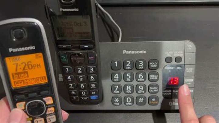 How do I remove a phone from my Panasonic cordless phone?