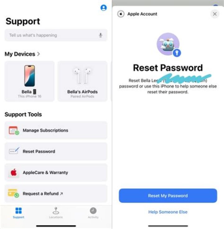 How do I reset my Apple ID password without my old number?