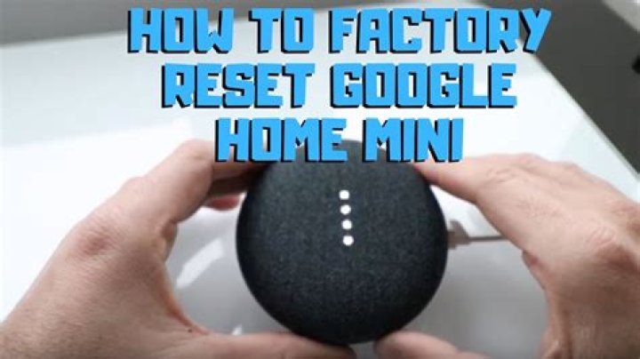 How do I reset my Google home WIFI?