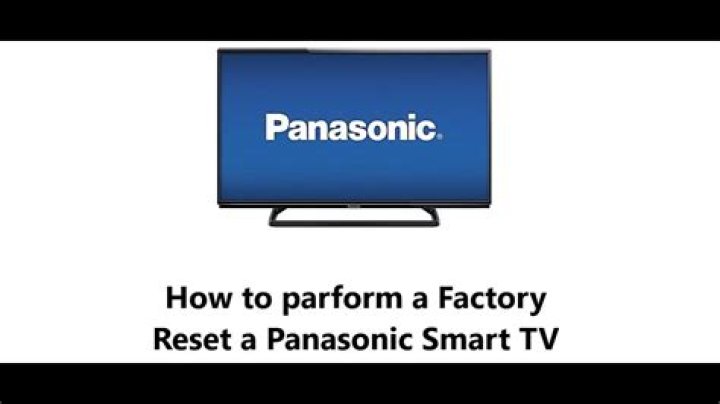 How do I reset my Netflix on my Panasonic Smart TV?
