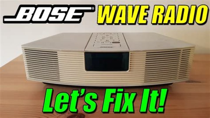 How do I reset my old Bose radio?