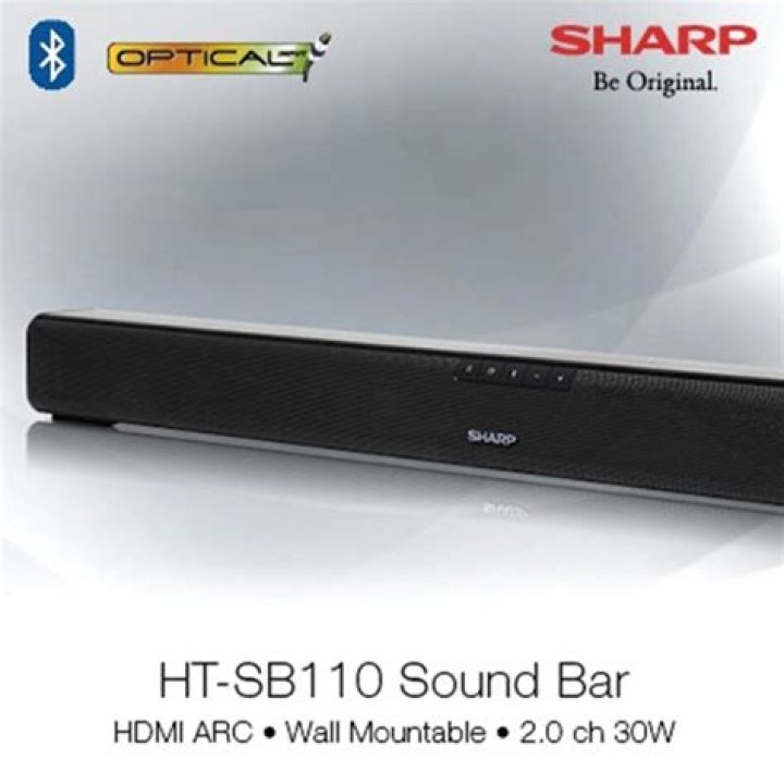 How do I reset my sharp sound bar?