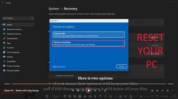 How do I reset my Yamaha 3080?