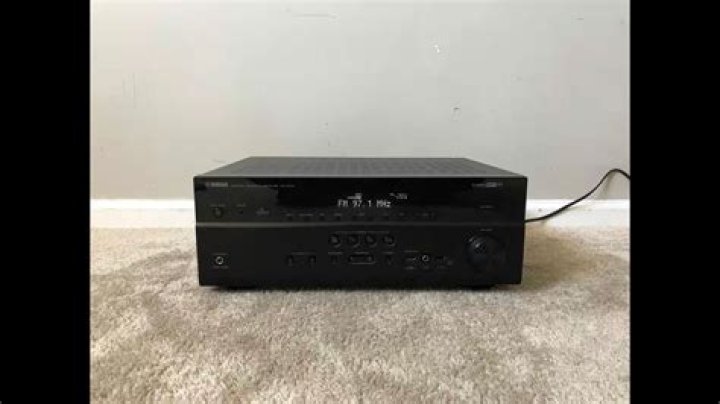 How do I reset my Yamaha RX V675?