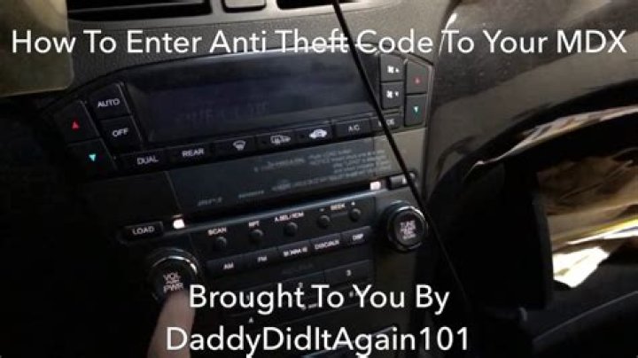 How do I reset the anti-theft code on my car radio?
