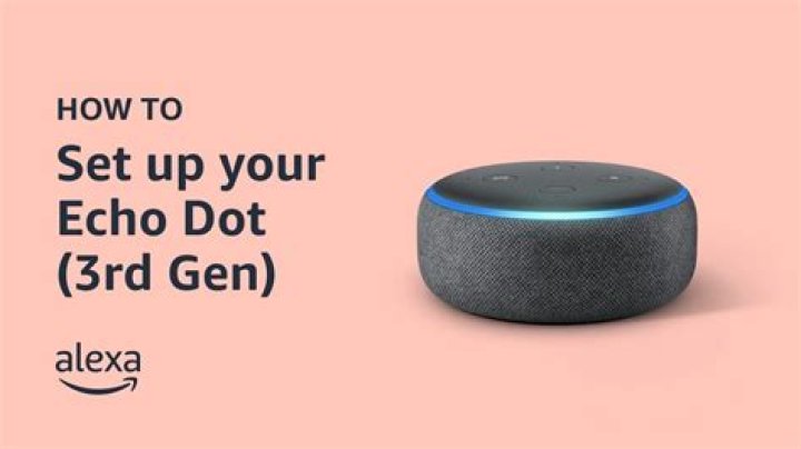 How do I set up Echo dot 3?