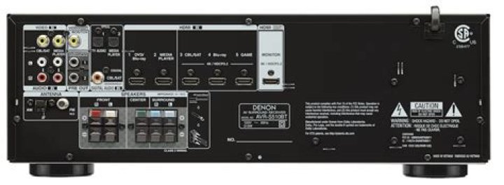 How do I setup my Denon AVR s510bt?