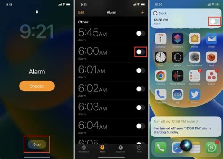 How do I stop my iPhone alarm from being disabled?