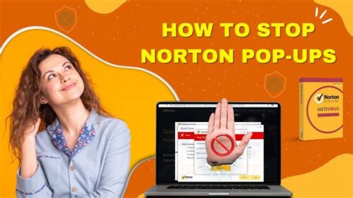 How do I stop Norton 2021 pop ups?