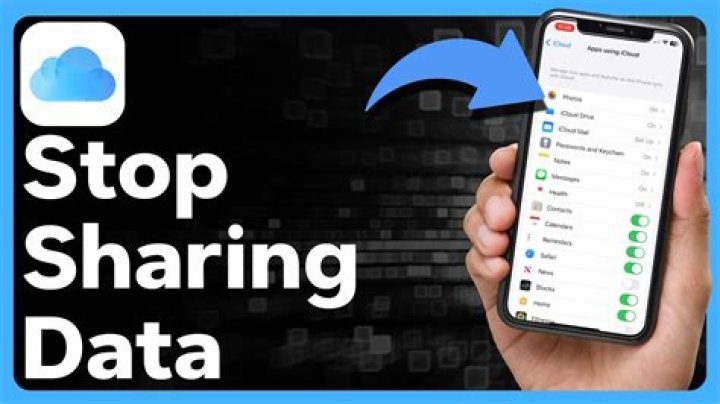 How do I stop sharing between iPhone and IMAC?