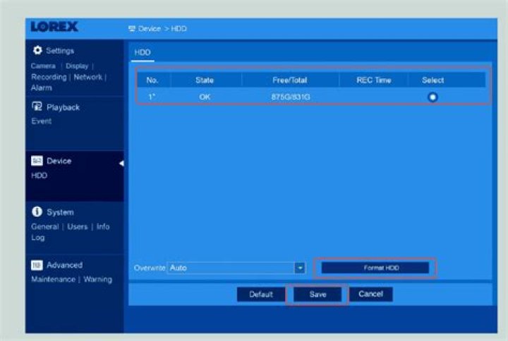 How do I stop the beeping from Lorex DVR?