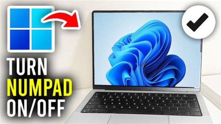 How do I turn off numpad keyboard?